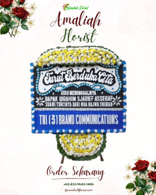 Papan Bunga Duka di Gorontalo