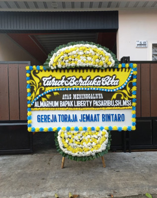Papan Bunga Duka di Gorontalo