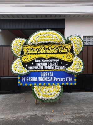 Papan Bunga Duka di Gorontalo